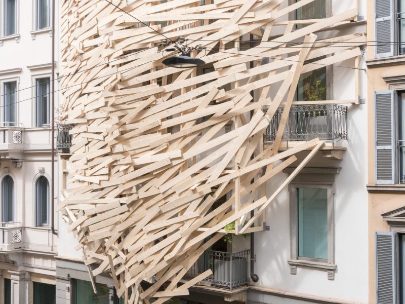 Nests in Milan | Tadashi Kawamata