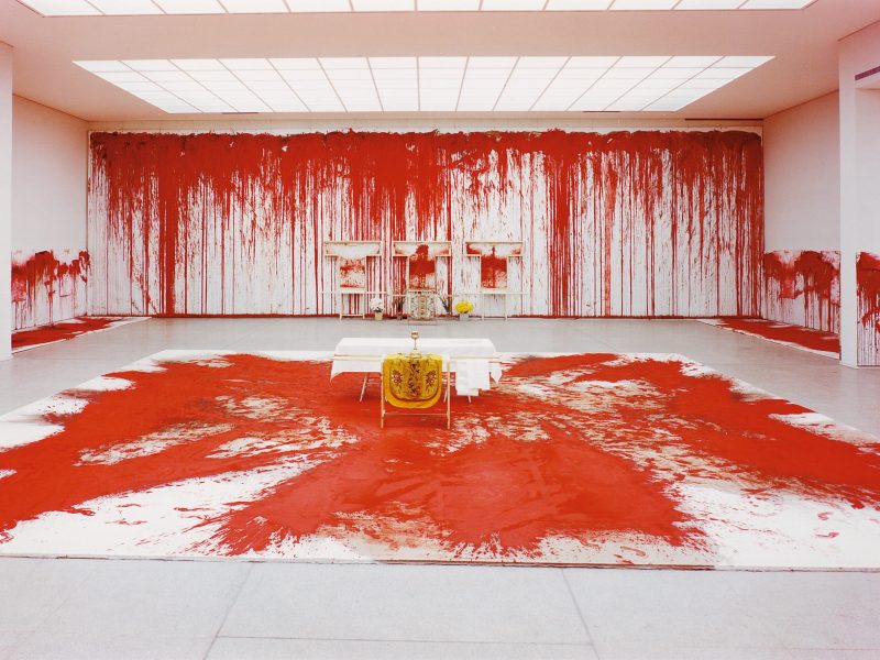  20th Painting Action | Hermann Nitsch 