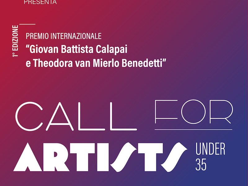 Prima edizione del Premio Internazionale “Giovan Battista Calapai e Theodora van Mierlo Benedetti” | Call for Artists